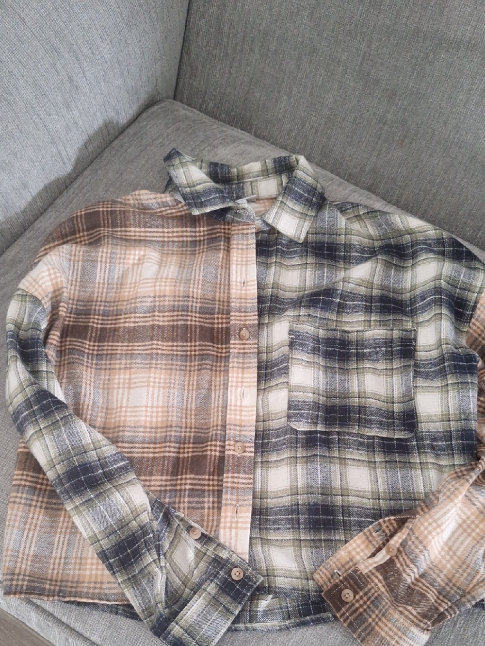 Flane Shirt Size M